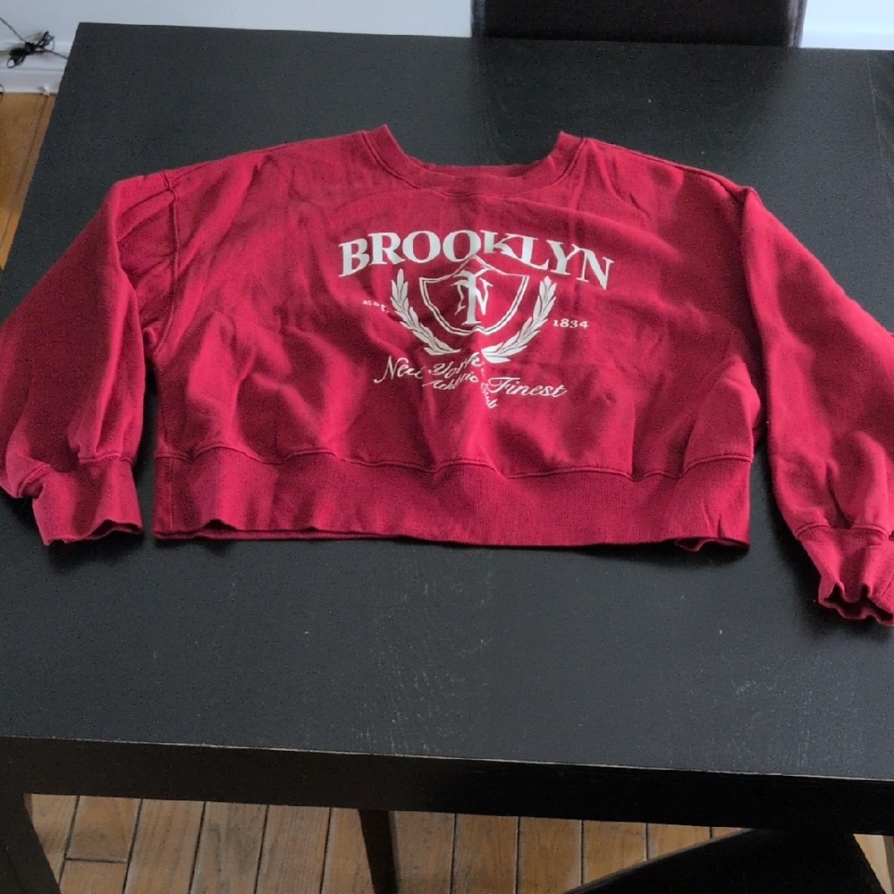 Old Navy Red Cozy Sweatshirt